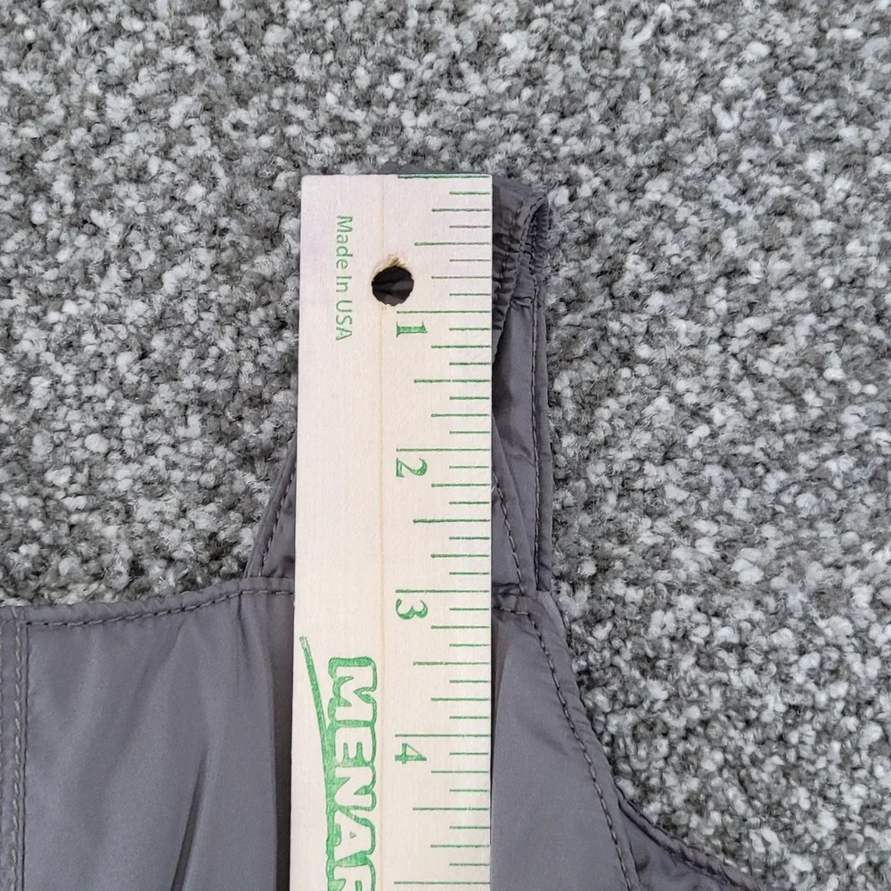 Old‎ Navy Infant Snow Bibs 12-18M Gray Insulated Winter Overalls Blank Slate